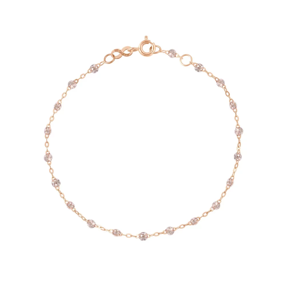 Bracelet Sparkle Classique Gigi, or rose, 17 cm