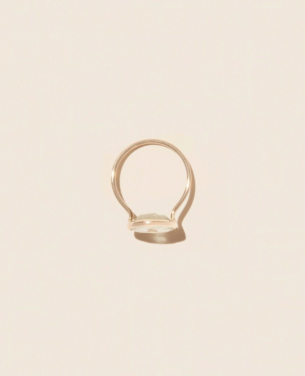 Bague ORSO AIGUE MARINE – Image 2