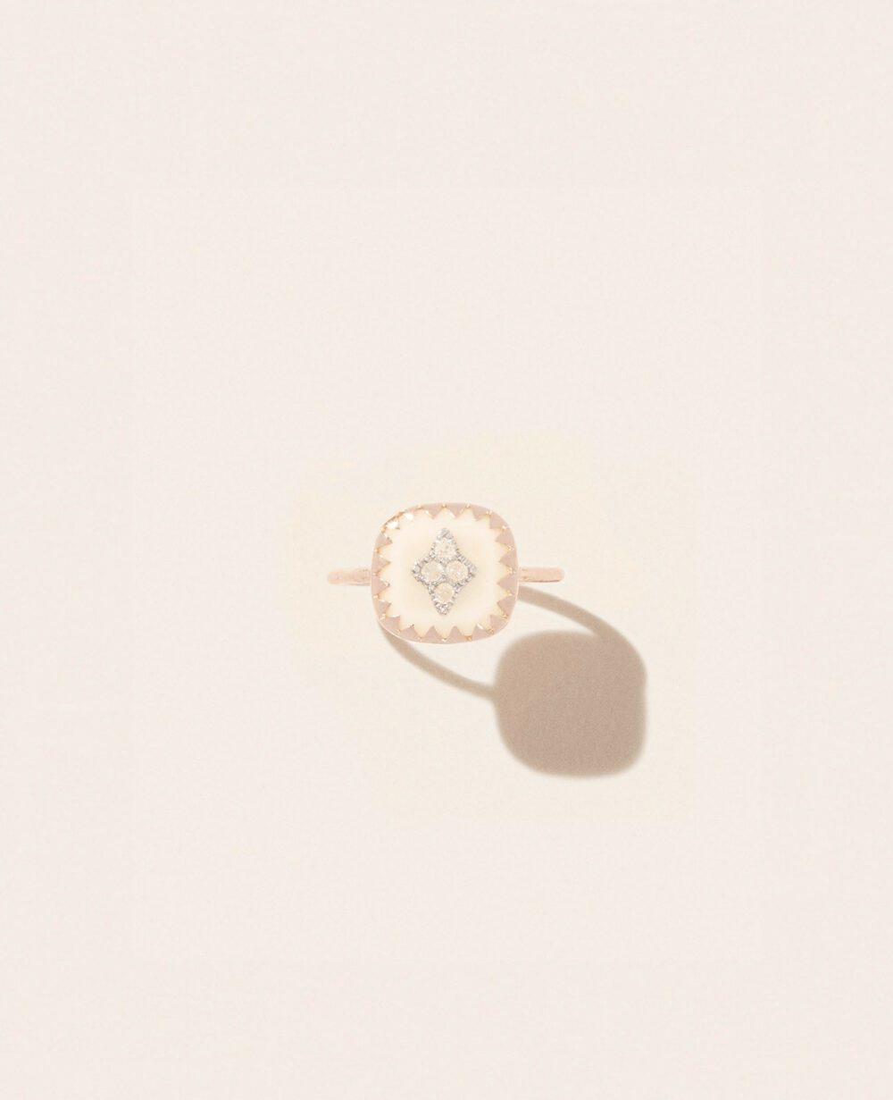 PASCALE MONVOISIN - Bague PIERROT BLANC