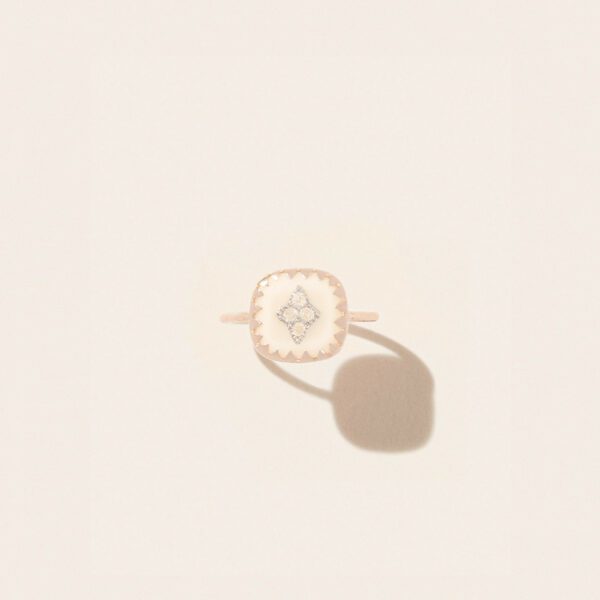 PASCALE MONVOISIN - Bague PIERROT BLANC