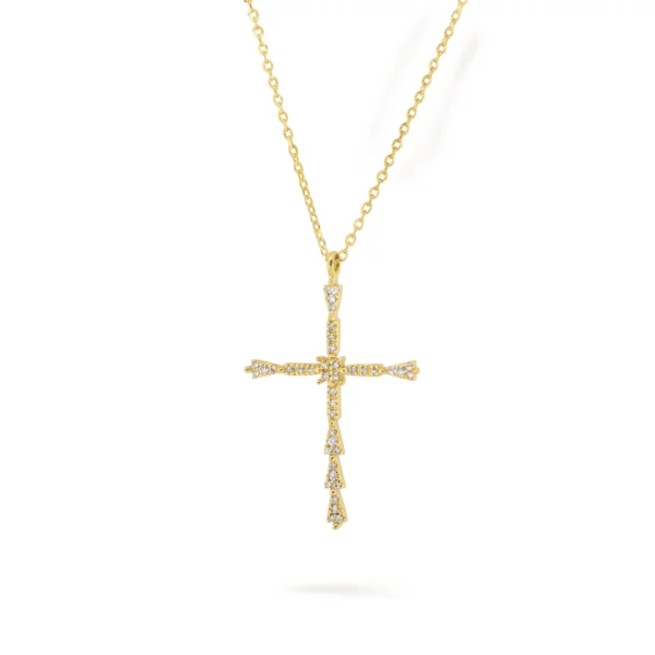 Maria Battaglia - Collier Niculina or jaune & diamants