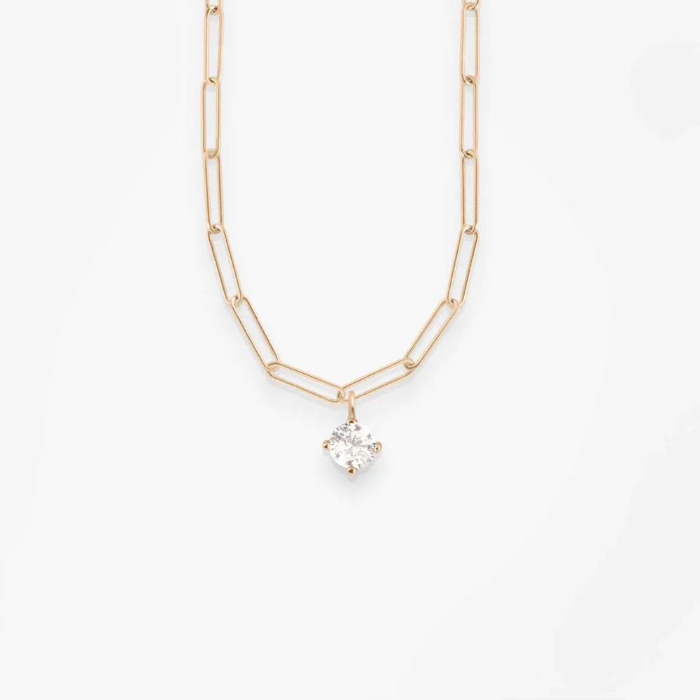VANRYCKE - Collier Shaman or rose & diamant – Image 3