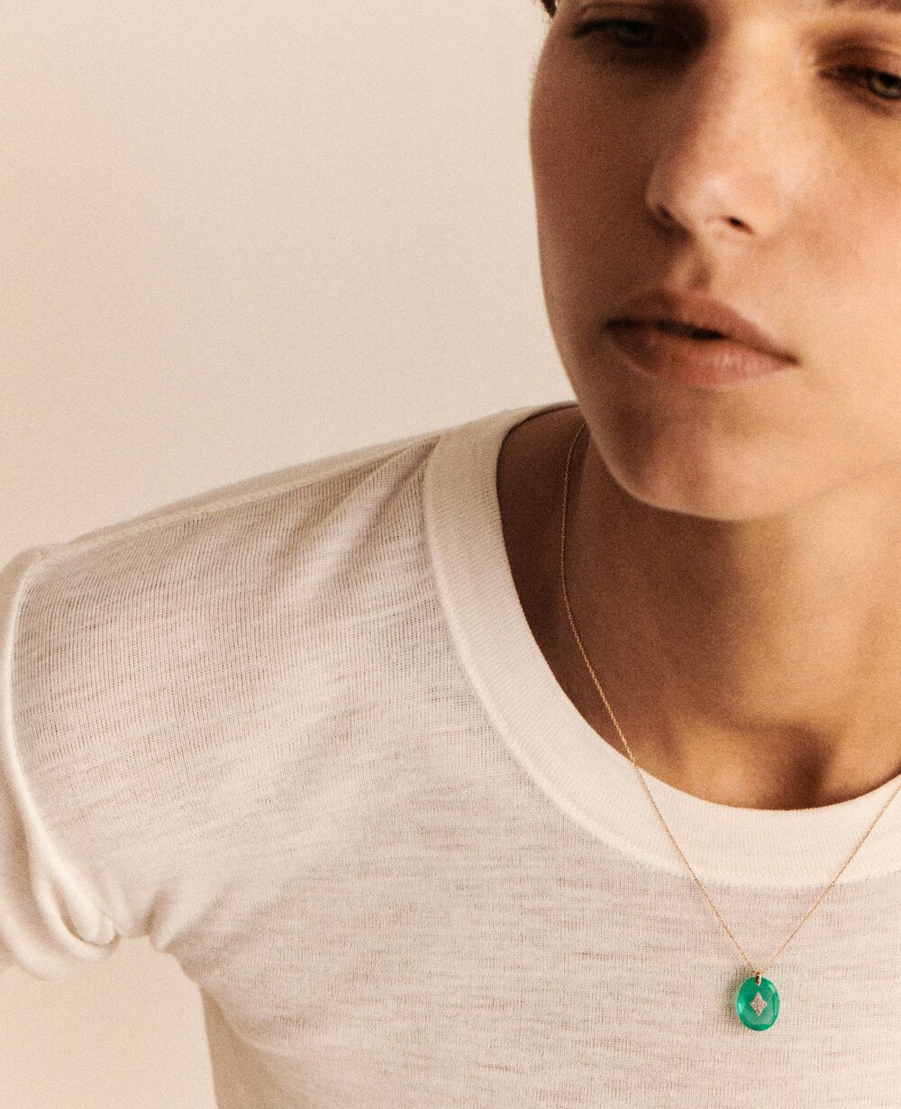 PASCALE MONVOISIN - Collier Gina vert – Image 2