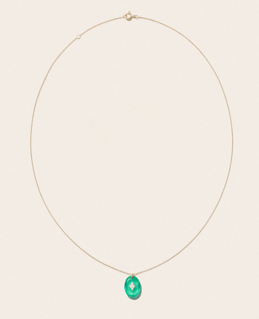 PASCALE MONVOISIN - Collier Gina vert – Image 3