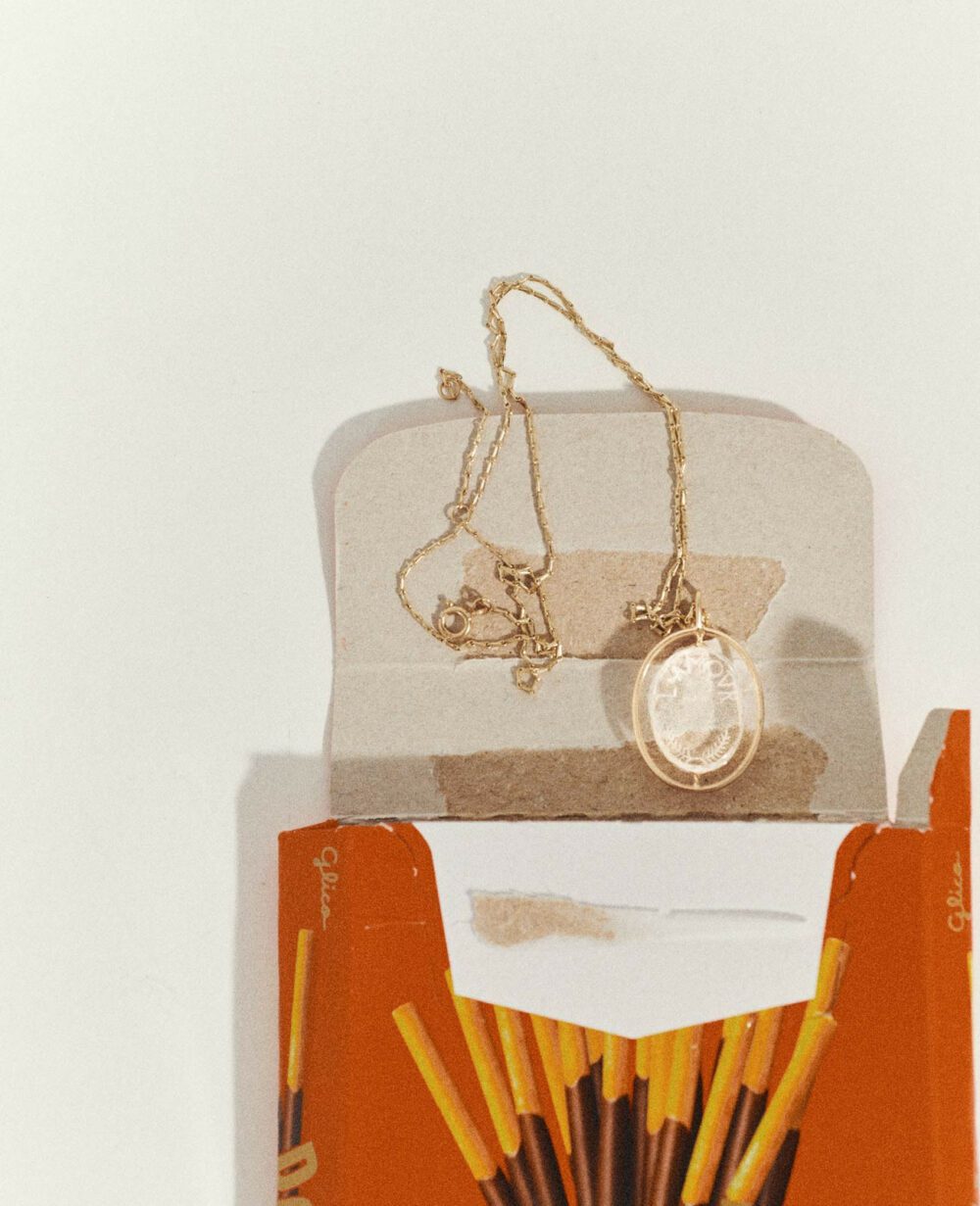 PASCALE MONVOISIN - Collier L'Amour n°1 cristal – Image 2