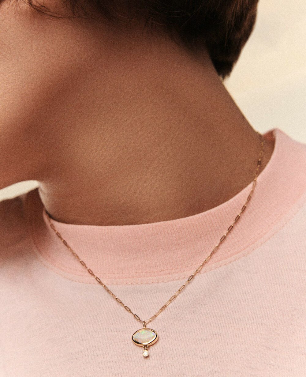 PASCALE MONVOISIN - Collier Opale – Image 2