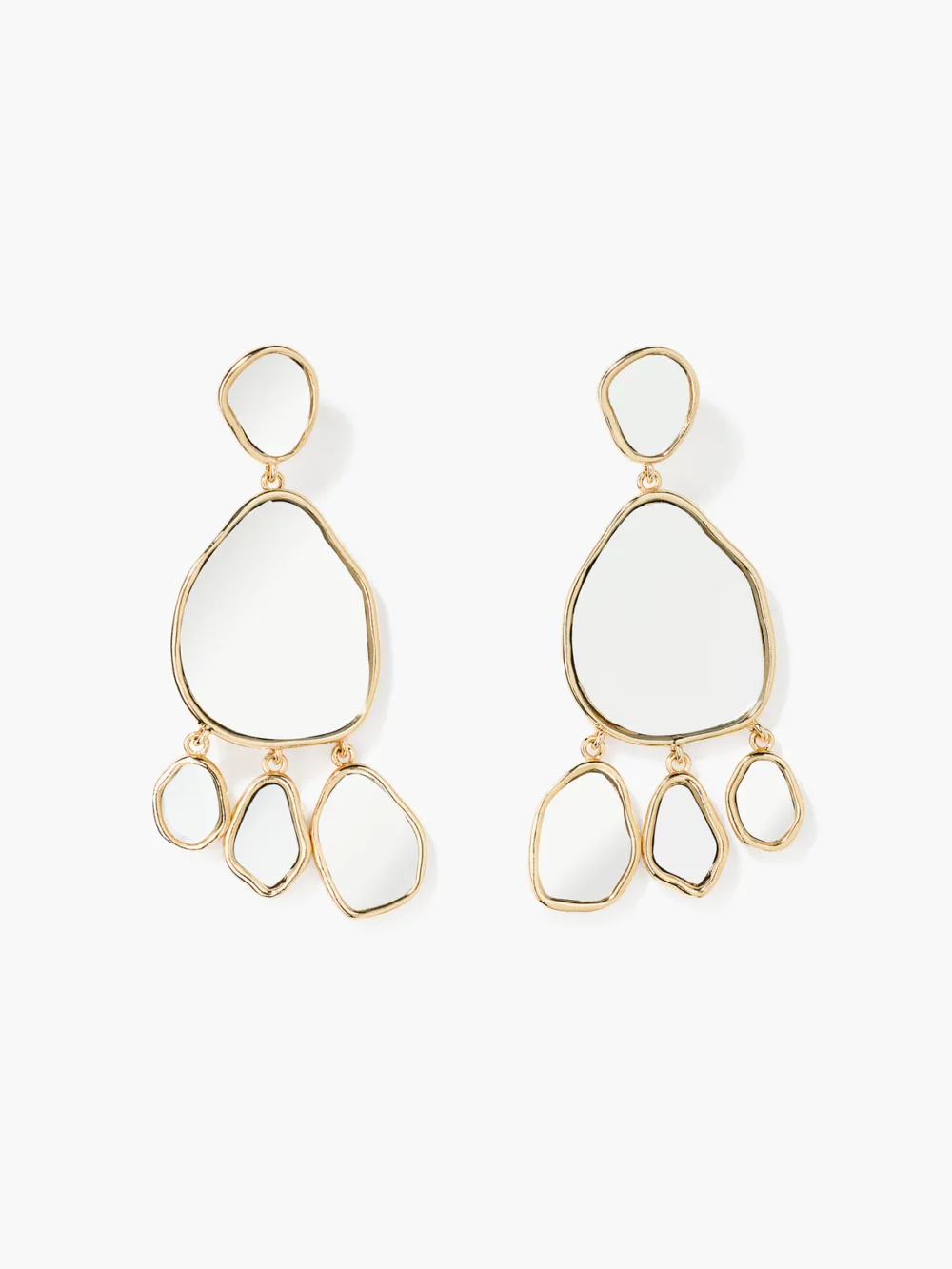 Aurélie Bidermann - Boucles d'oreilles Ciottolo pendantes