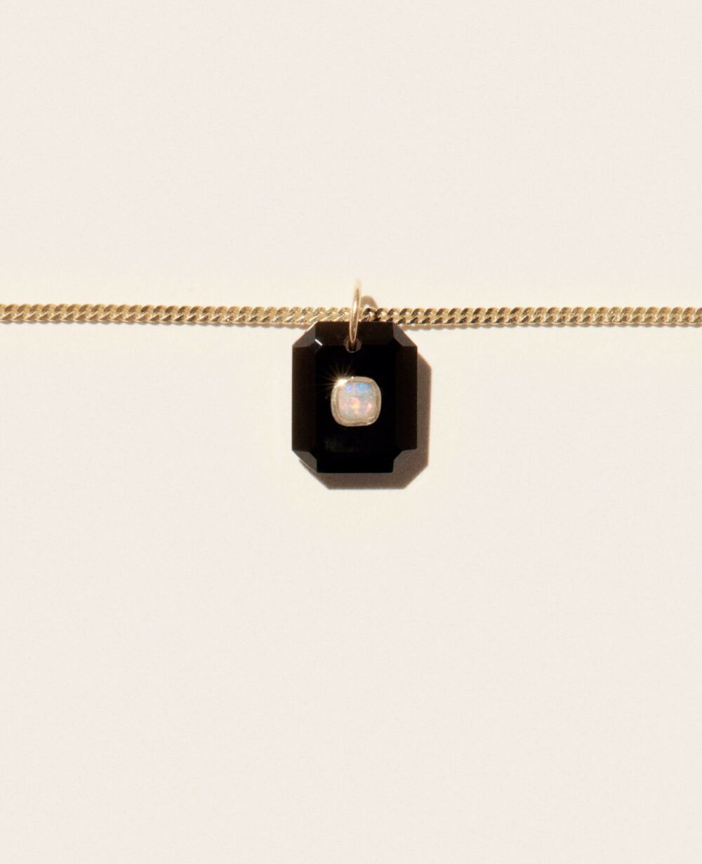 PASCALE MONVOISIN – Collier ANTON N°1 ONYX NOIR