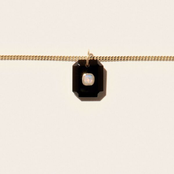 PASCALE MONVOISIN – Collier ANTON N°1 ONYX NOIR