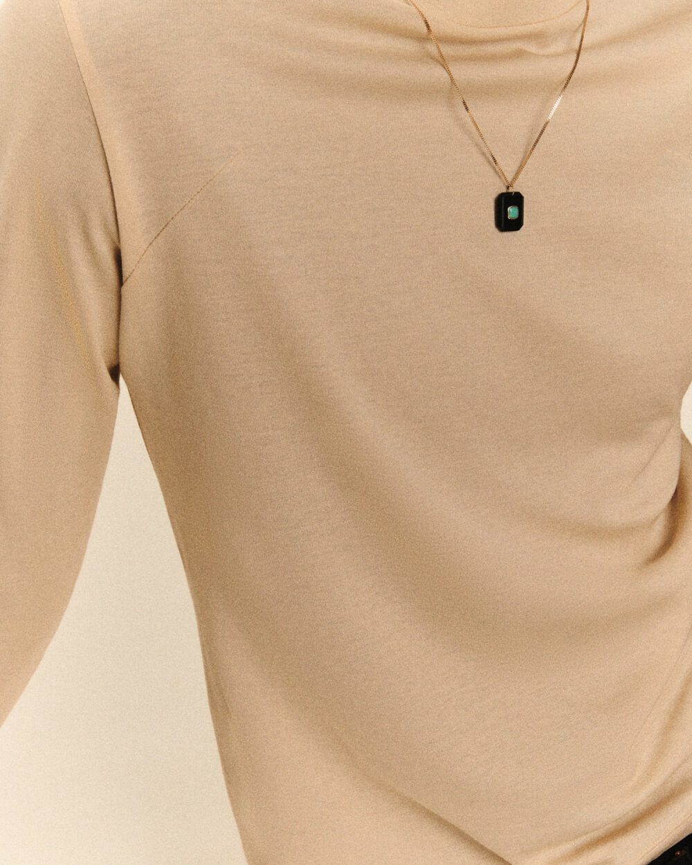 PASCALE MONVOISIN – Collier ANTON N°2 ONYX NOIR – Image 2