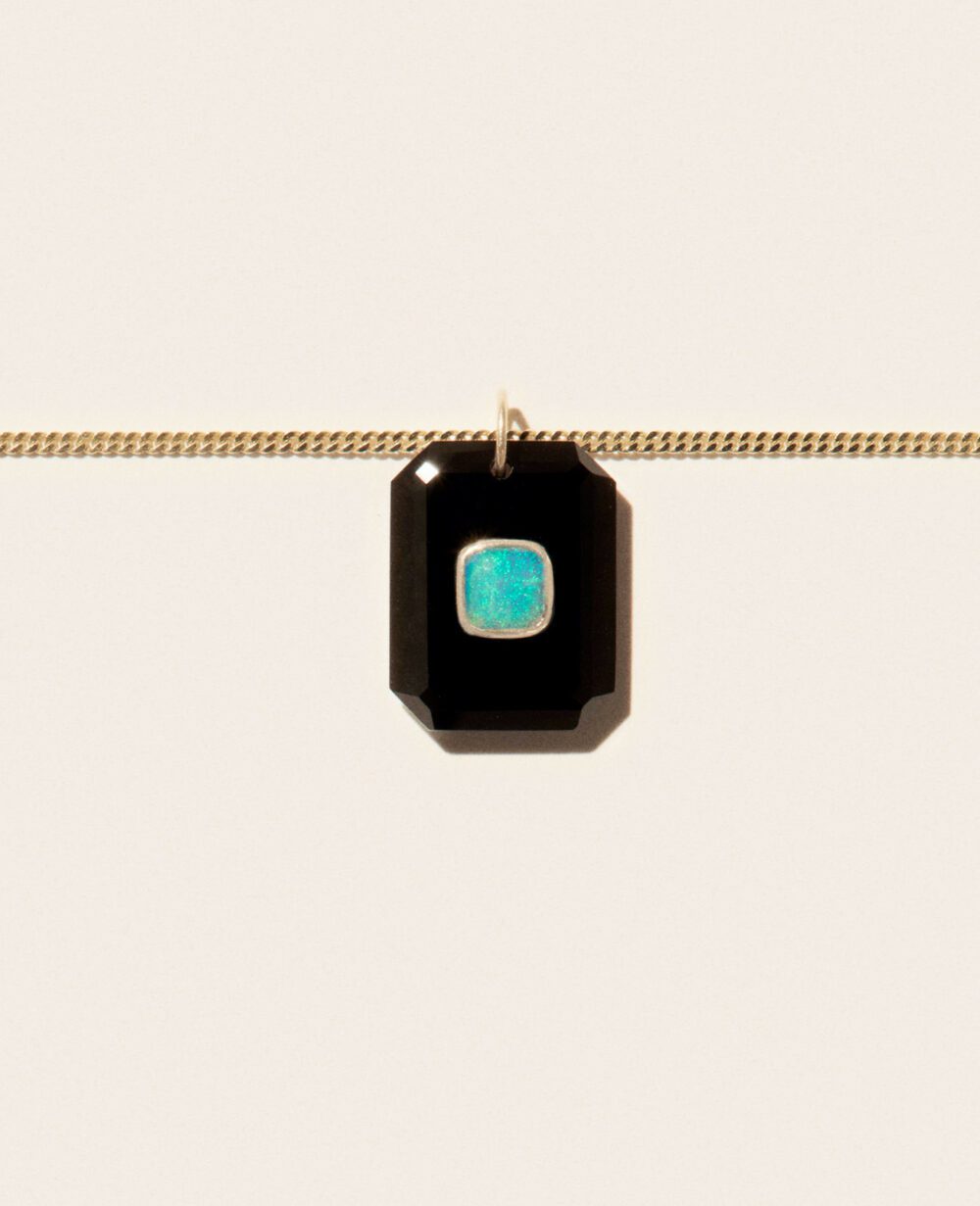 PASCALE MONVOISIN – Collier ANTON N°2 ONYX NOIR