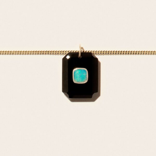 PASCALE MONVOISIN – Collier ANTON N°2 ONYX NOIR
