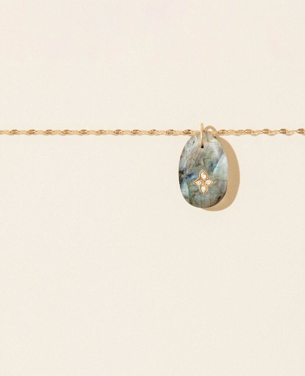 PASCALE MONVOISIN - Collier GAIA N°1 LABRADORITE