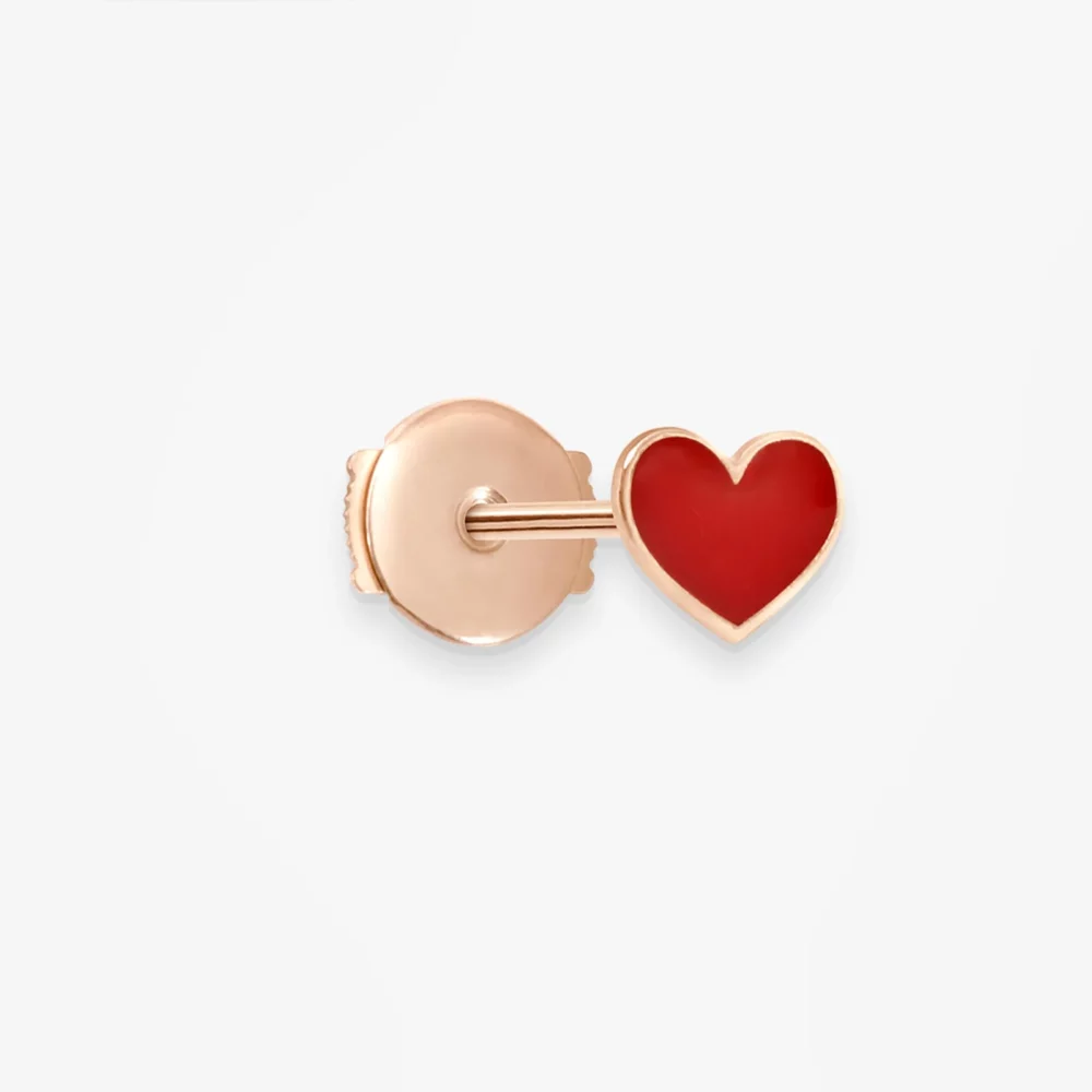 VANRYCKE - Puce d'oreille Emoji Cœur